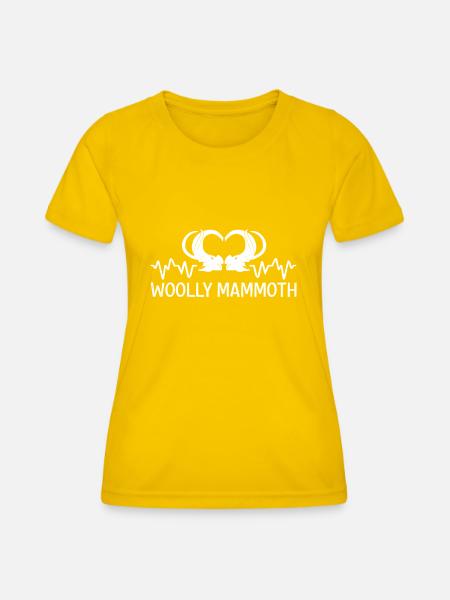 Mammut - Frauen Funktions-T-Shirt - Eigelb