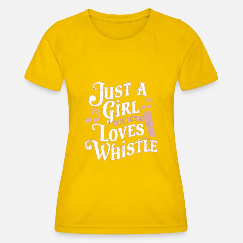 Tin Whistle - Women's Functional T-Shirt - egg yellow