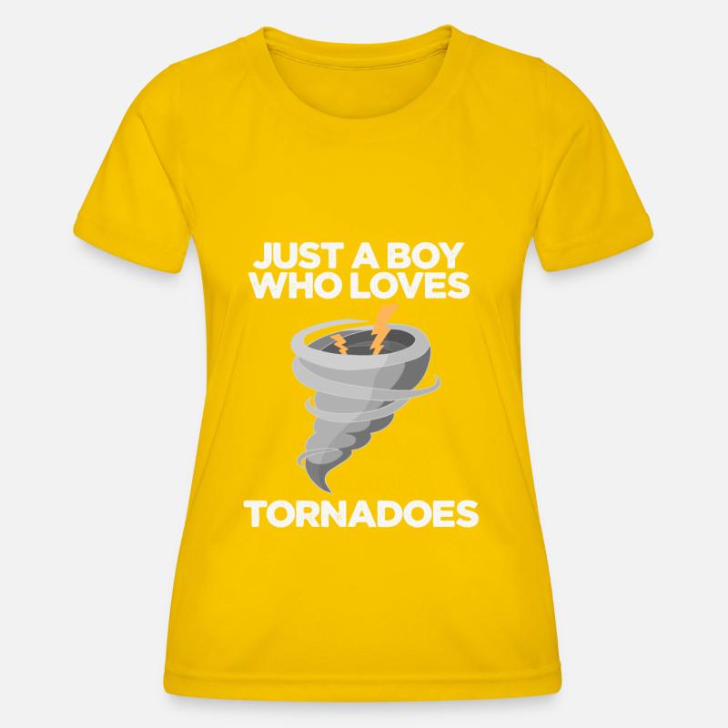 Tornado - Women's Functional T-Shirt - egg yellow