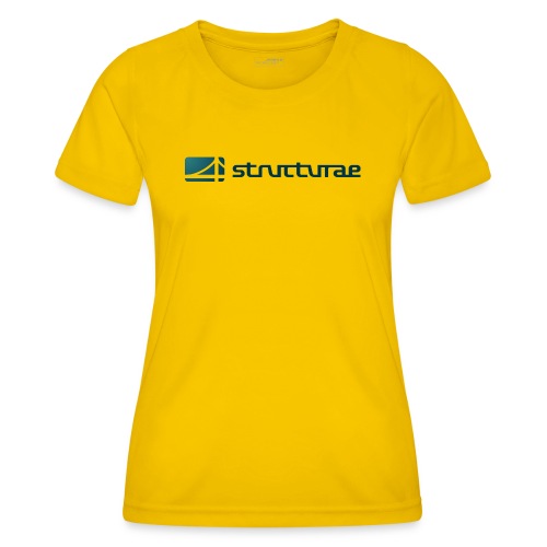 Structurae Logo (Green) - Frauen Funktions-T-Shirt