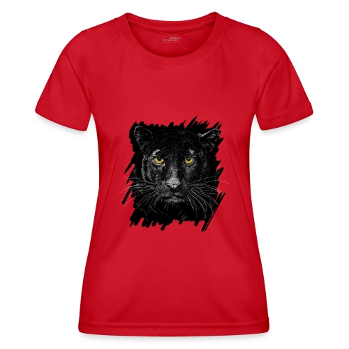 Schwarzer Panther - Frauen Funktions-T-Shirt