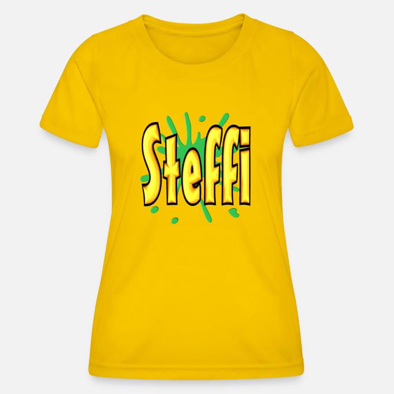 steffi2 - Women's Functional T-Shirt - egg yellow