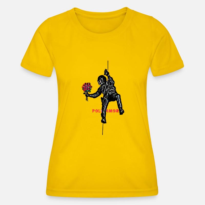 Polyamory - Women's Functional T-Shirt - egg yellow