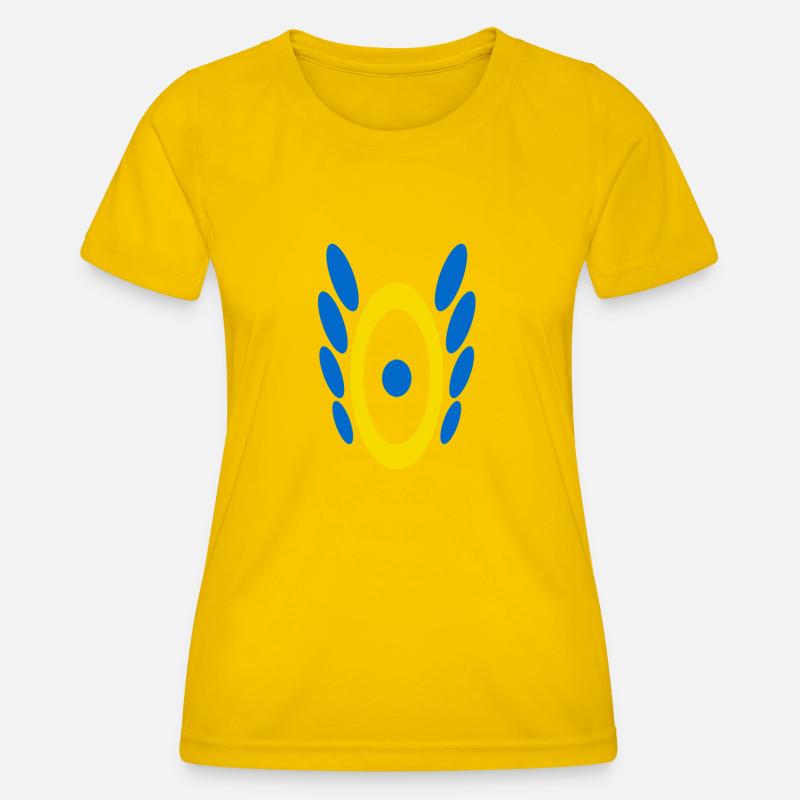 Pattern N°6 - Women's Functional T-Shirt - egg yellow
