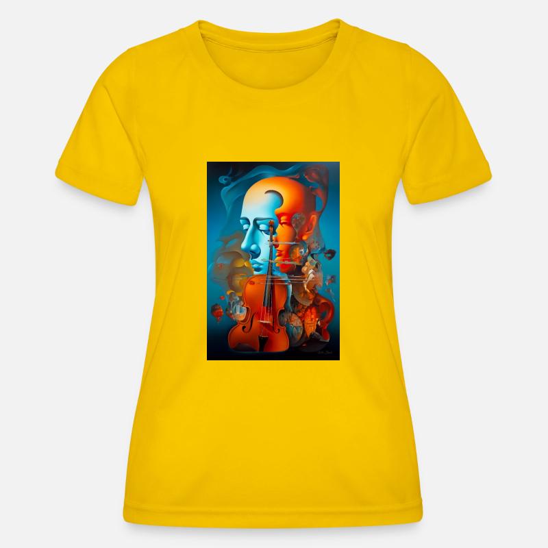 Composer - Women's Functional T-Shirt - egg yellow