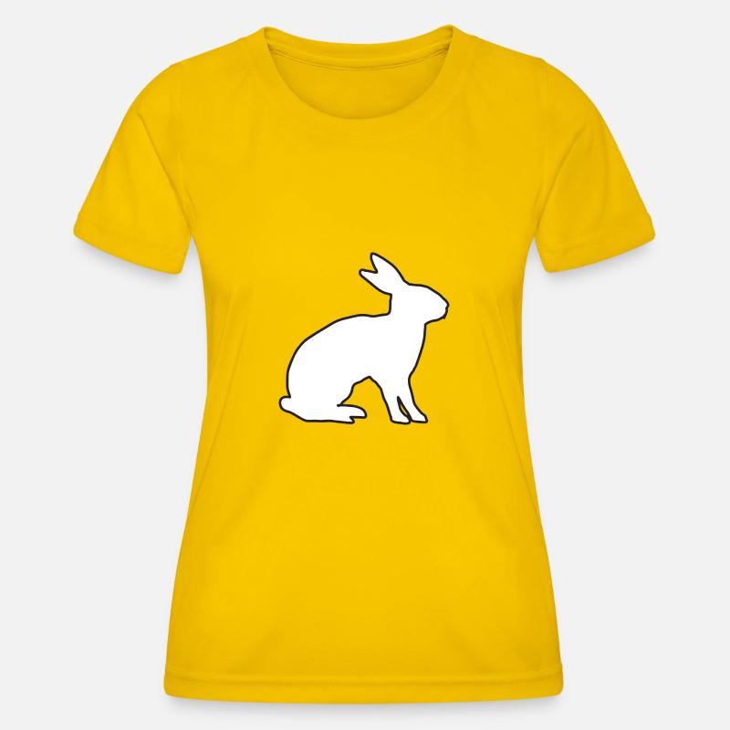 hare - Women's Functional T-Shirt - egg yellow