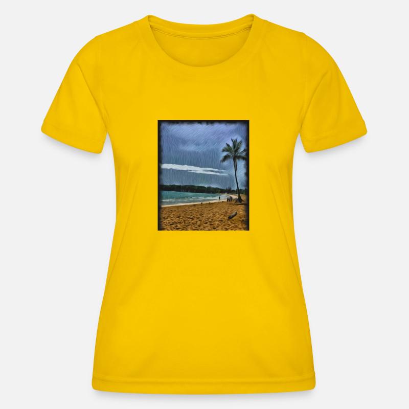 Relaxation - Women's Functional T-Shirt - egg yellow