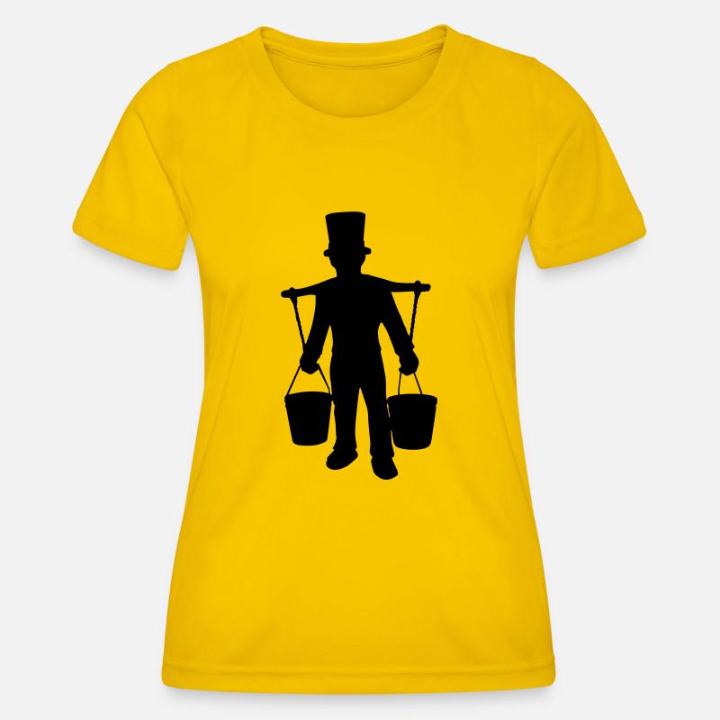 Hans Hummel - Women's Functional T-Shirt - egg yellow