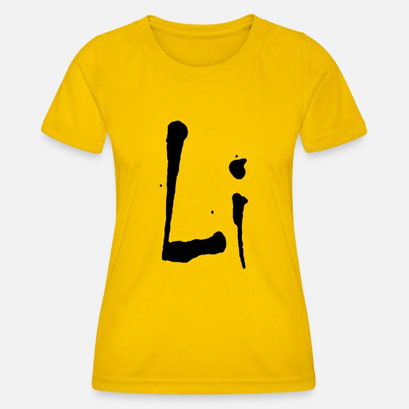 Li - Women's Functional T-Shirt - egg yellow