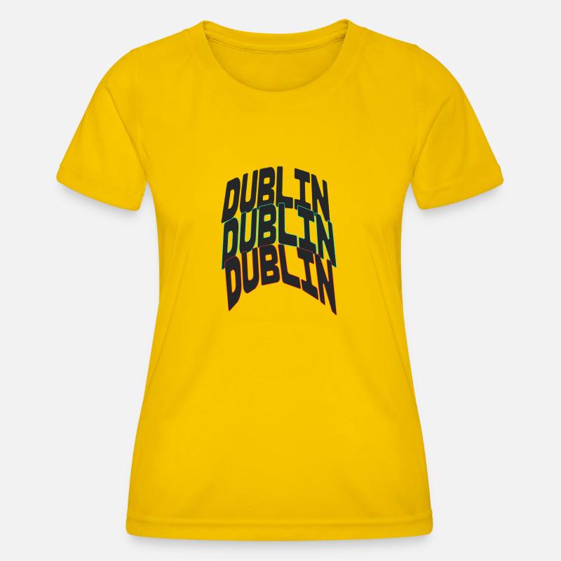 Dublin - Women's Functional T-Shirt - egg yellow