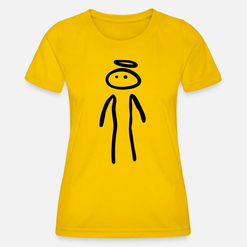 saint - Women's Functional T-Shirt - egg yellow