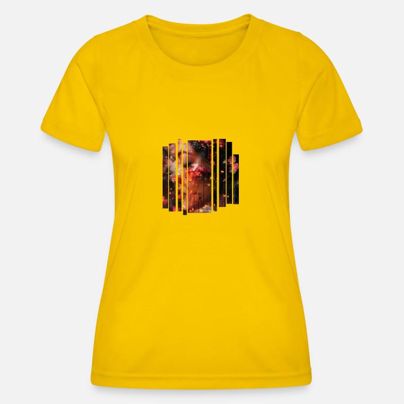 Sensual Elements - Women's Functional T-Shirt - egg yellow