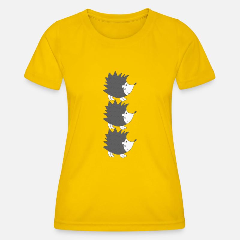 Igelim Three-Pack - Women's Functional T-Shirt - egg yellow