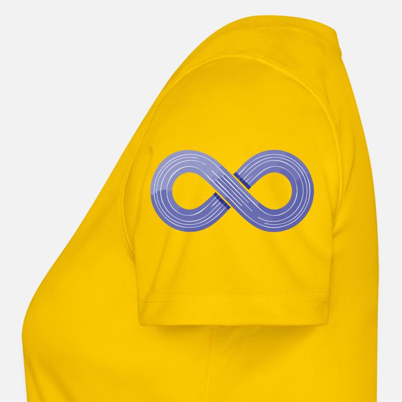 Infinity Flow – symbole d’agilité T-shirt sport Femme