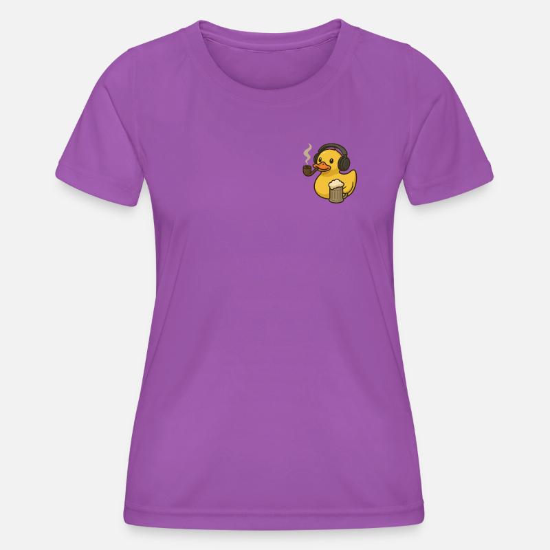 D'Duck - Women's Functional T-Shirt - purple