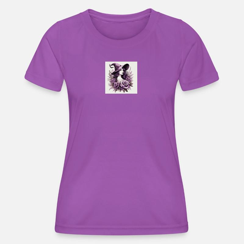 Violetta Witch - Women's Functional T-Shirt - purple
