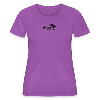 Ahrenshoop, Perle der Ostsee - Frauen Funktions-T-Shirt - Violett - Vorne - AI Model Female 172 dark (172cm)