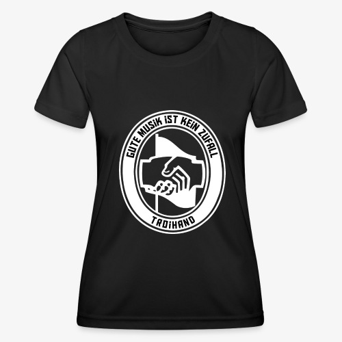 Logo Troihand invertiert - Frauen Funktions-T-Shirt