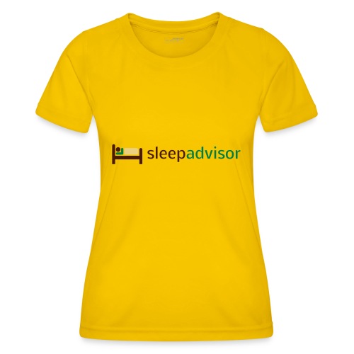 SleepAdvisor - Maglietta sportiva per donna
