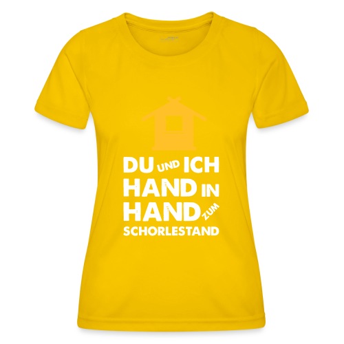Hand in Hand zum Schorlestand / Gruppenshirt - Frauen Funktions-T-Shirt