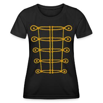 Cirque - T-shirt sport Femme - noir - Devant - AI Model Female 172 light (172cm)