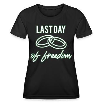 Bachelor - Women's Functional T-Shirt - black - Front - AI Model Female 172 light (172cm)