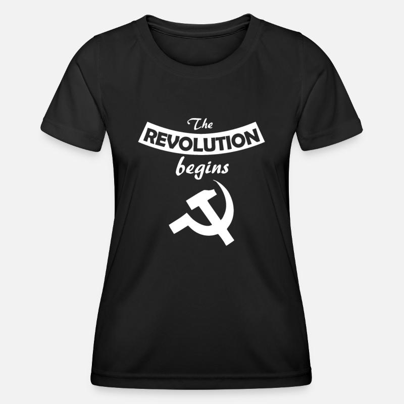 socialist - Women's Functional T-Shirt - black