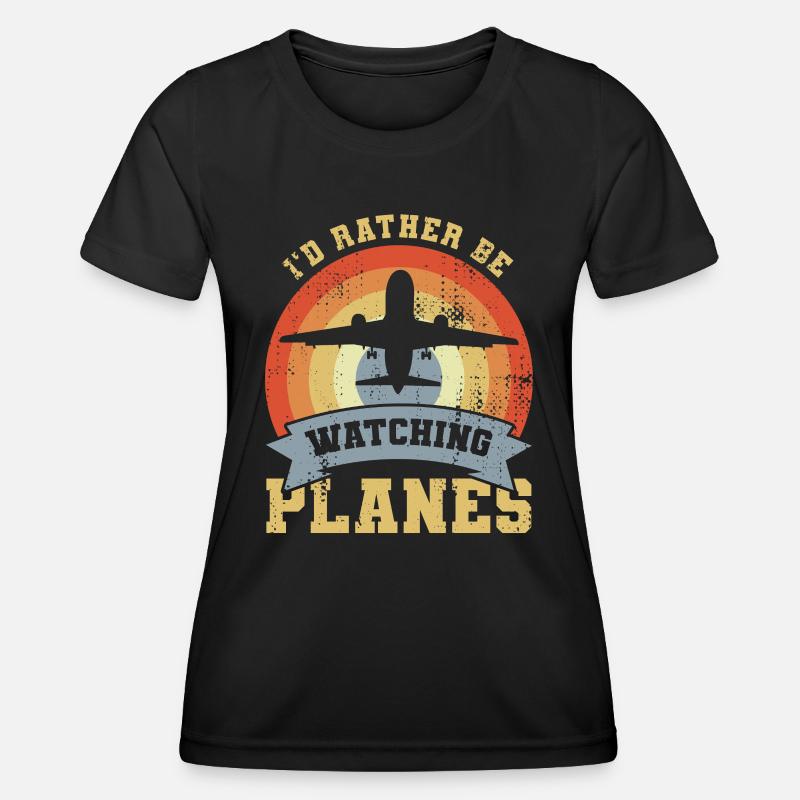 Se fly - Funktionsshirt til damer - sort