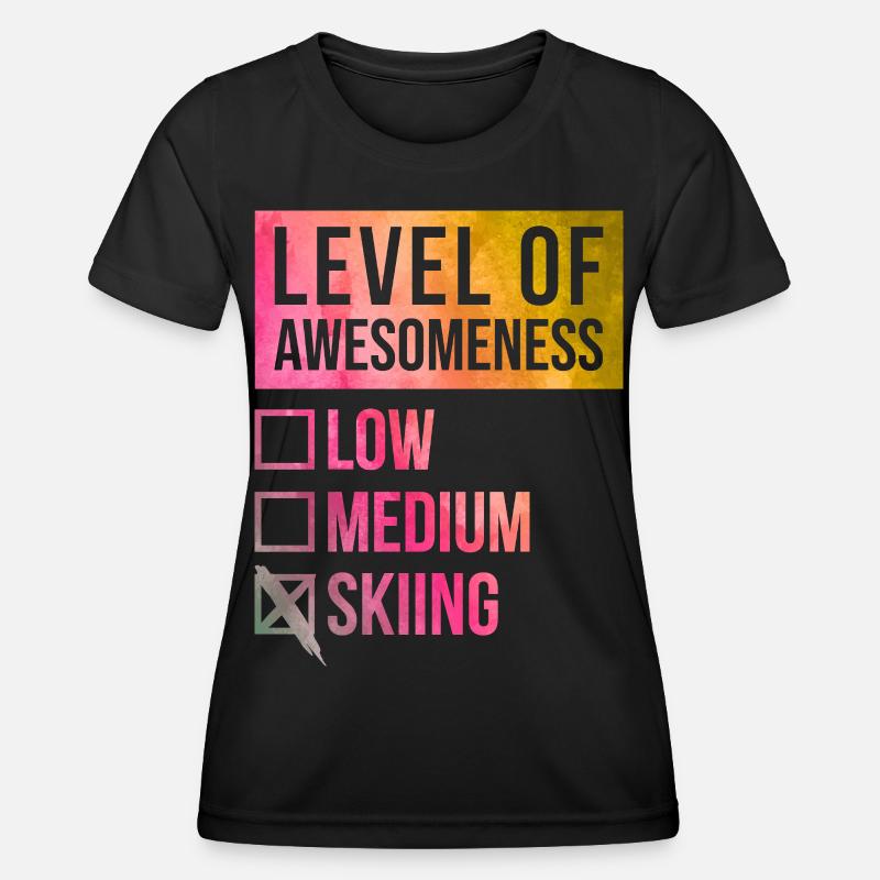 Ski - Women's Functional T-Shirt - black