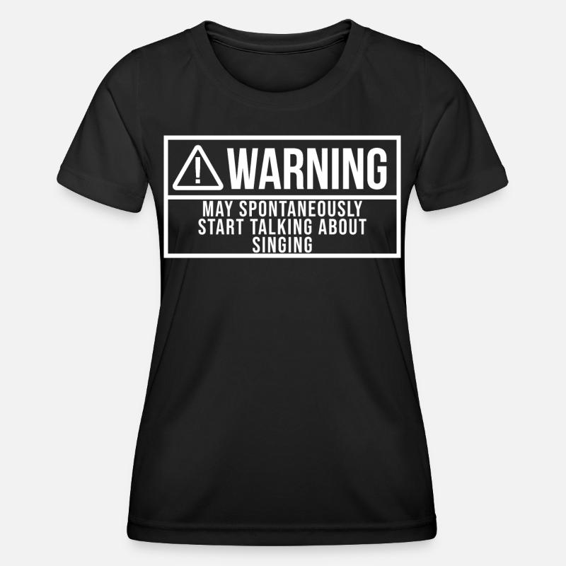 Singer - Women's Functional T-Shirt - black