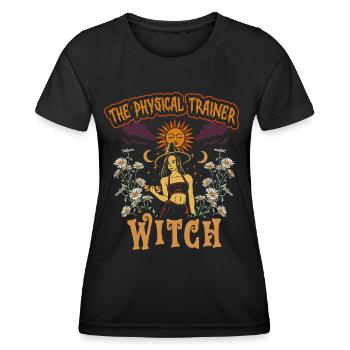 Fitness Trainers Personal Trainers - Women's Functional T-Shirt - black - Front - AI Model Female 172 light (172cm)