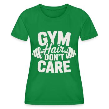 Gymnase - T-shirt sport Femme - vert - Devant - AI Model Female 172 dark (172cm)