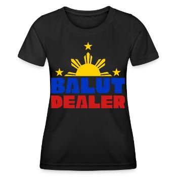 Balut Philippines - Women's Functional T-Shirt - black - Front - AI Model Female 172 light (172cm)