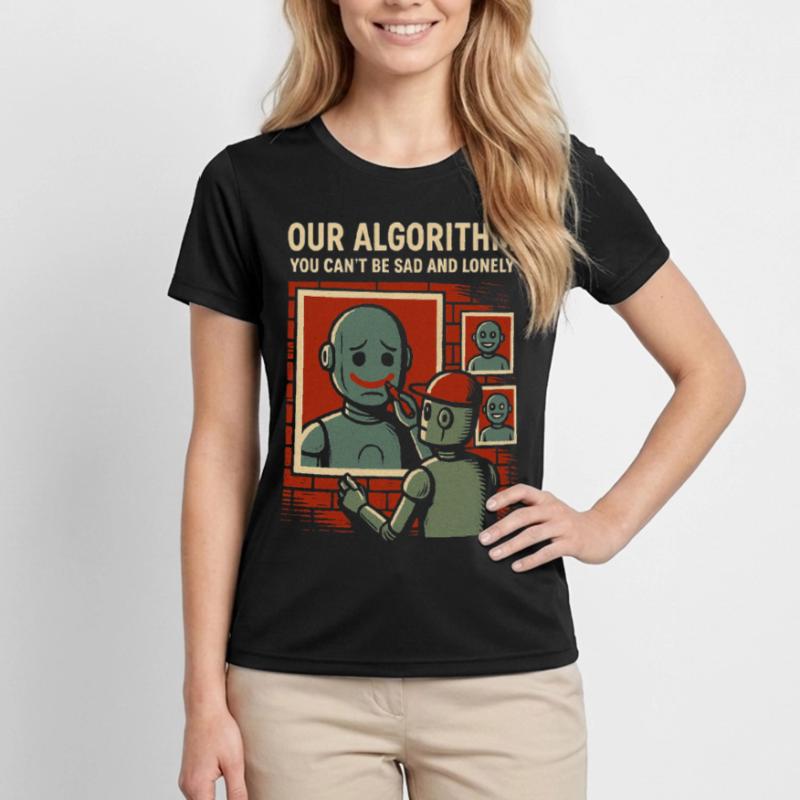 Our Algorithm Shirt for Programmers and Creators Women's Functional T-Shirt