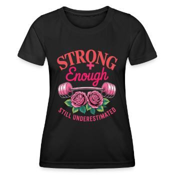 Women's Day Feminism - Women's Functional T-Shirt - black - Front - AI Model Female 172 light (172cm)