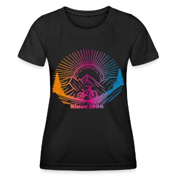 Since 1996 - Frauen Funktions-T-Shirt - Schwarz - Vorne - AI Model Female 172 light (172cm)