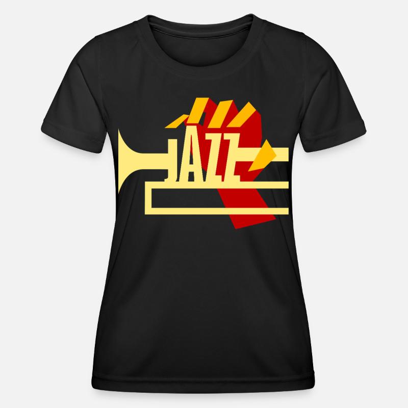 Jazz Brass - Women's Functional T-Shirt - black