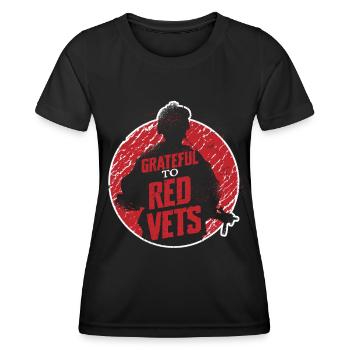 Veterans Day Für Republikaner - Frauen Funktions-T-Shirt - Schwarz - Vorne - AI Model Female 172 light (172cm)