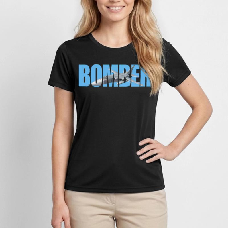 Bomber Su-24 Frauen Funktions-T-Shirt