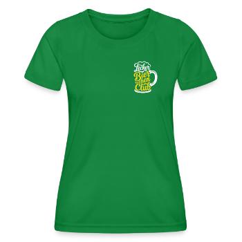 Lecker Bierchen Club - Frauen Funktions-T-Shirt - Kelly Green - Vorne - AI Model Female 172 dark (172cm)