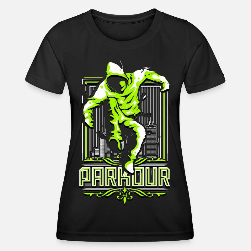 Parkour - Women's Functional T-Shirt - black