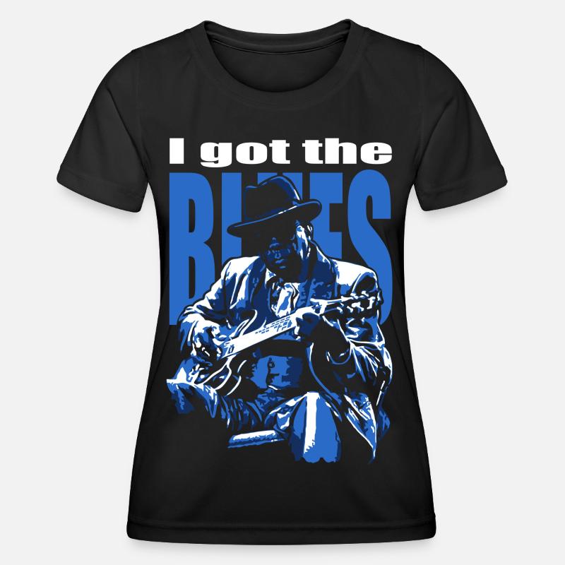 I got the blues - Women's Functional T-Shirt - black