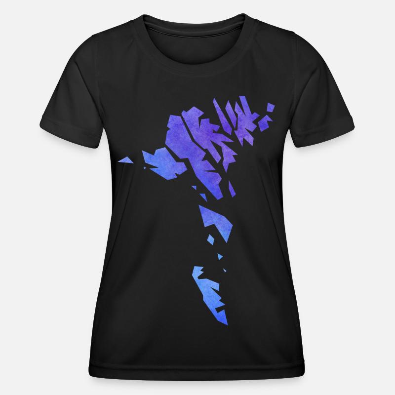 faroe - Frauen Funktions-T-Shirt - Schwarz