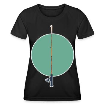 Angel Graphic - Women's Functional T-Shirt - black - Front - AI Model Female 172 light (172cm)