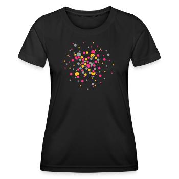 Confetti - Women's Functional T-Shirt - black - Front - AI Model Female 172 light (172cm)