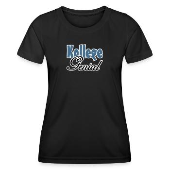 Kollege Genial Geschenk - Frauen Funktions-T-Shirt - Schwarz - Vorne - AI Model Female 172 light (172cm)