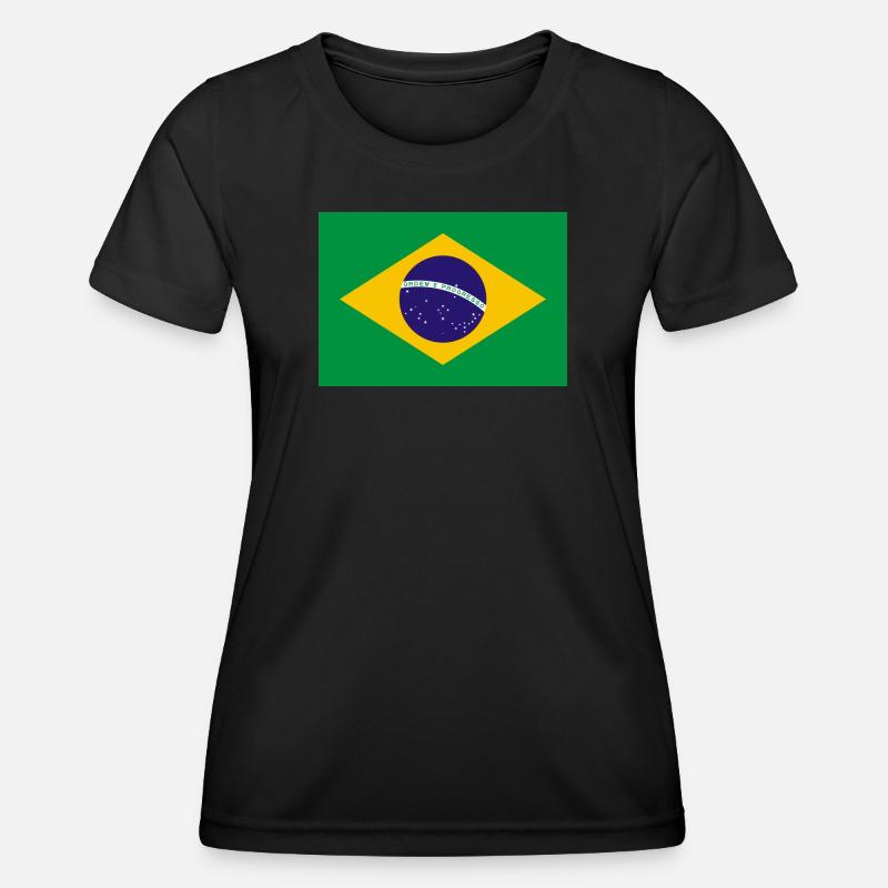 Brazil - Women's Functional T-Shirt - black