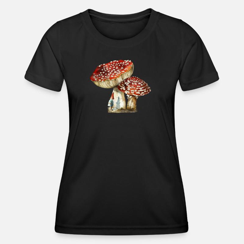 gnome - Women's Functional T-Shirt - black