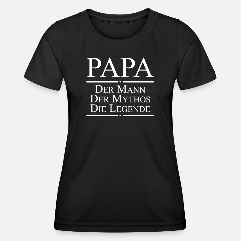 PAPA legend - Women's Functional T-Shirt - black