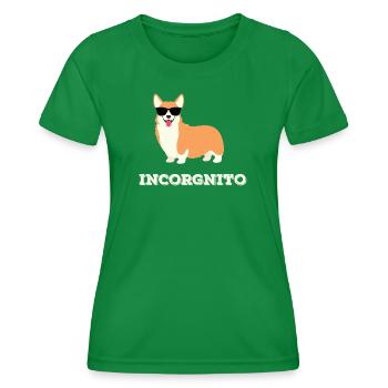 Incorgnito - T-shirt sport Femme - vert - Devant - AI Model Female 172 dark (172cm)